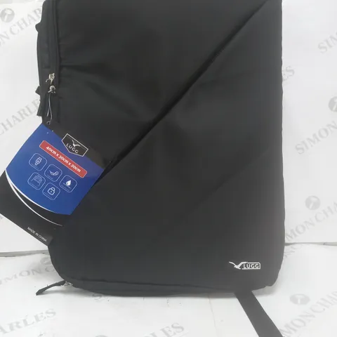 LUGG BLACK LARGE CAPACITY BACKPACK 