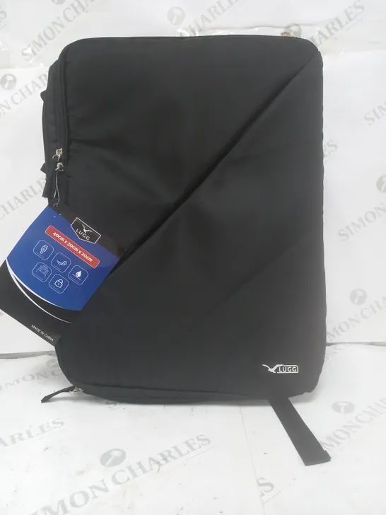 LUGG BLACK LARGE CAPACITY BACKPACK 