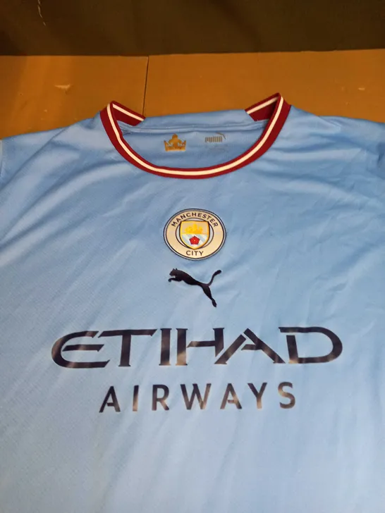 MANCHESTER CITY FC HOME SHIRT SIZE 3XL