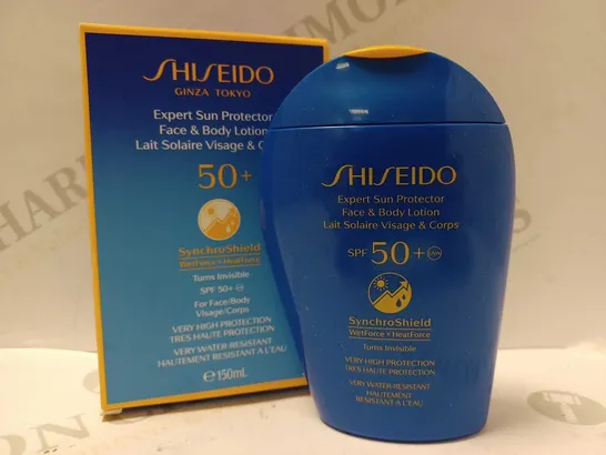 SHISEIDO EXPERT SUN PROTECTOR FACE AND BODY LOTION SPF50+ 150ML