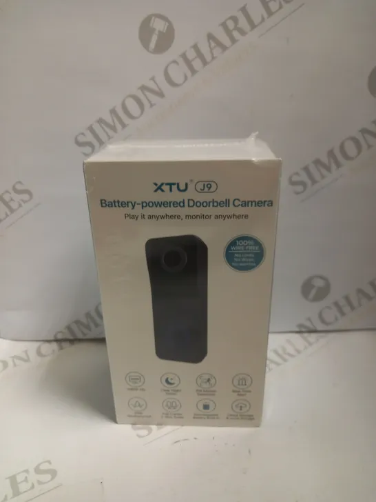 BOXED AND SEALED XTU J9 BATTERY POWERED DOORBELL CAMERA