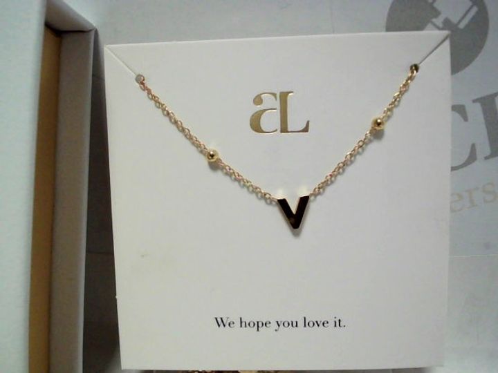 abbott lyon initial necklace