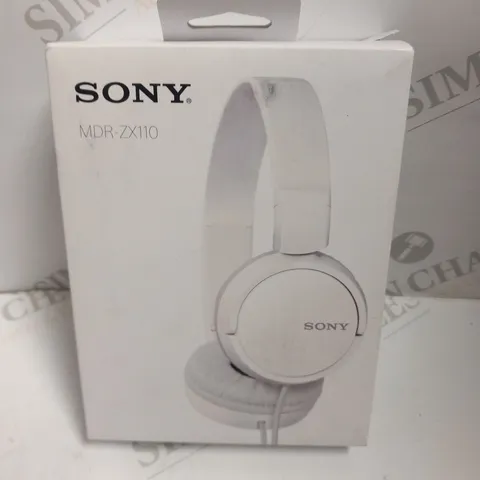 BOXED SONY MDR-ZX110 STEREO HEADPHONES