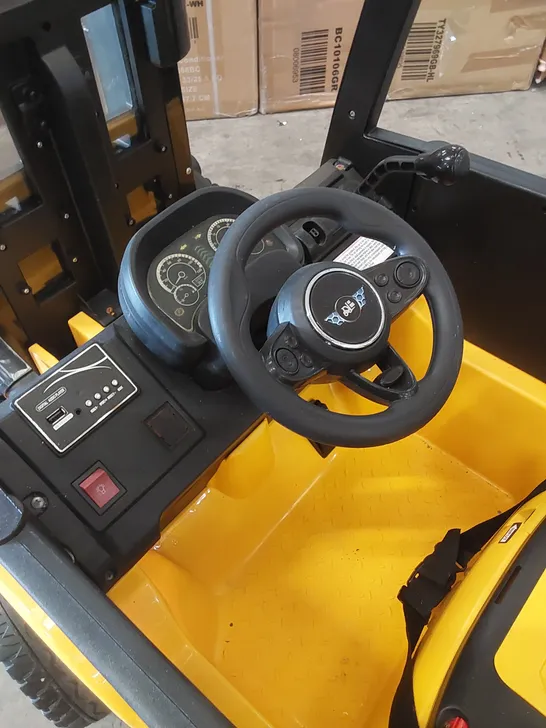 CHILDREN’S 12V ELECTRIC RIDE ON FORKLIFT TRUCK