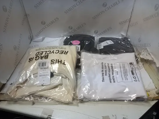 BOX OF APPROXIMATELY CLOTHING ITEMS TO INCLUDE T-SHIRTS AND JEANS 