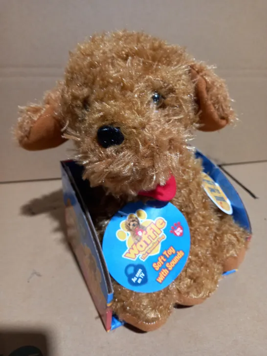 WAFFLE THE WONDERDOG SOFT TOY 