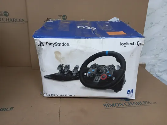 BOXED LOGITECH G29 DRIVING FORCE GAMING STEERING WHEEL 