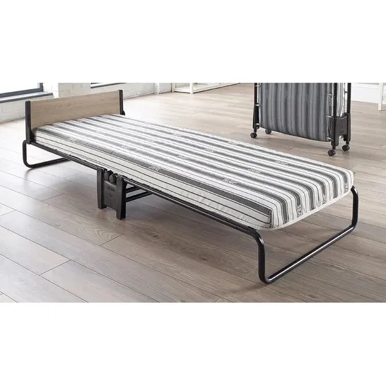 JAY-BE FOLDING SINGLE BED FRAME AND MATTRESS 