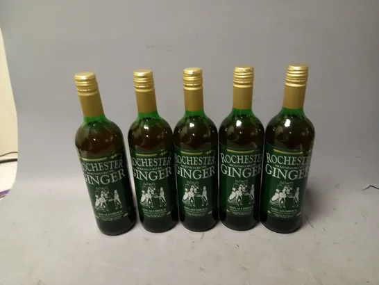 5X ROCHESTER GINGER NON-ALC 725ML 