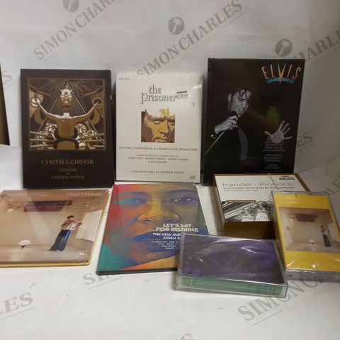 LOT OF APPROXIMATELY 70 CDS & CASSETTES, TO INCLUDE HARRY STYLES, EMELI SANDE, ELVIS, ETC