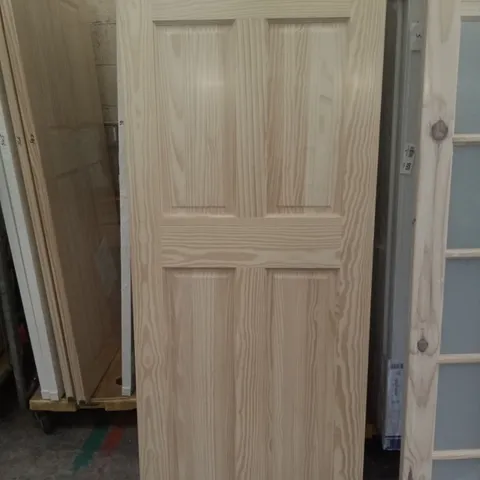 4 PANEL CLEAR PINE PANEL INTERNAL DOOR 2032×813MM