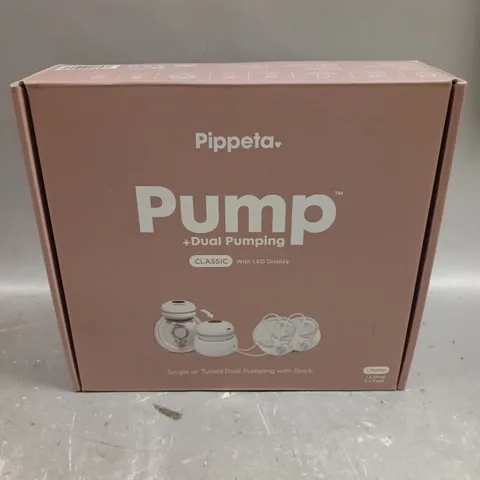 BOXED PIPPETA PUMP +DUAL PUMPING BREAST PUMP 