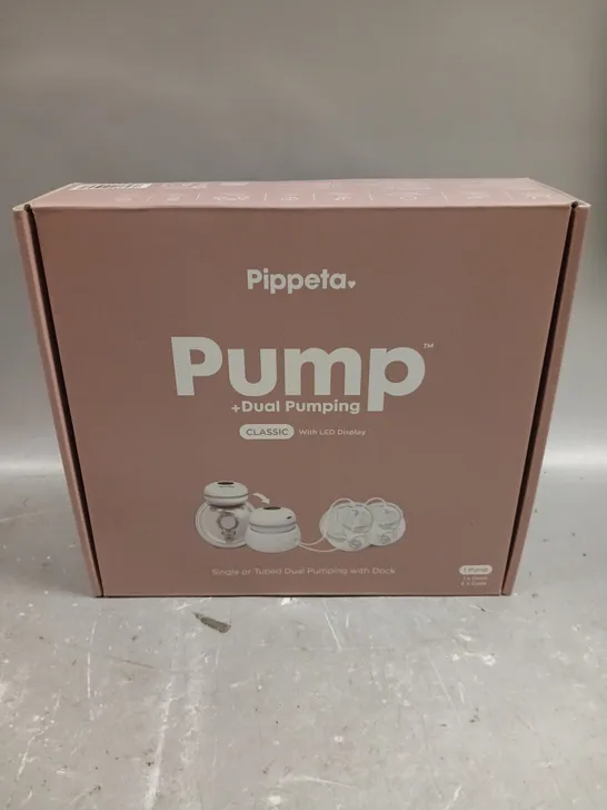 BOXED PIPPETA PUMP +DUAL PUMPING BREAST PUMP 