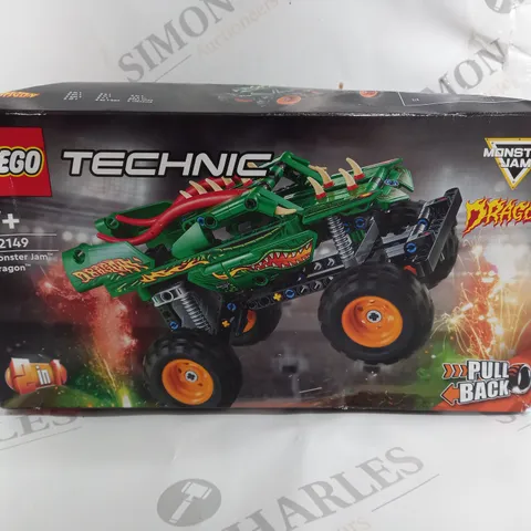 BOXED LEGO TECHNIC MONSTER JAM DRAGON - 42149