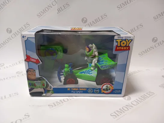 BOXED DISNEY PIXAR TOY STORY RC TURBO BUGGY BUZZ LIGHTYEAR