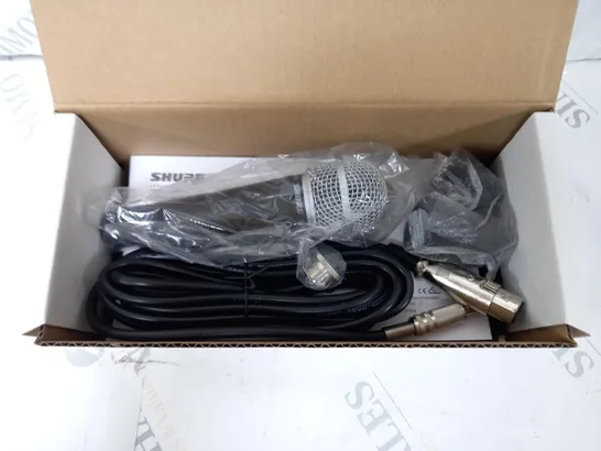 BOXED SHURE SM58 VOCAL MICROPHONE