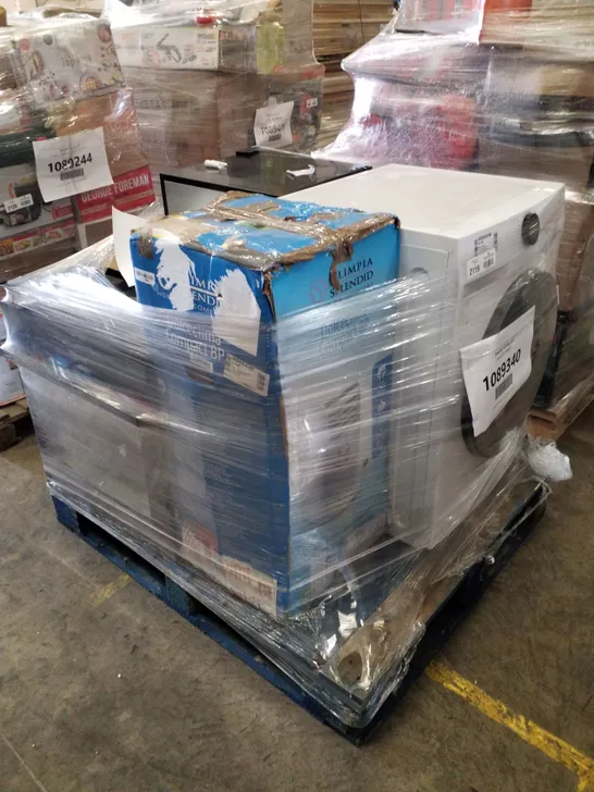 PALLET OF APPROXIMATELY 5 UNPROCESSED RAW RETURN HOUSEHOLD AND ELECTRICAL GOODS TO INCLUDE;