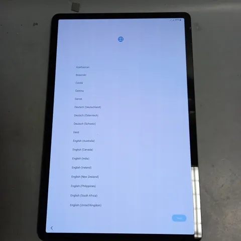 SAMSUNG GALAXY S8+ TABLET IN BLACK