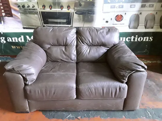 CHOCOLATE 2 SEATER SOFA