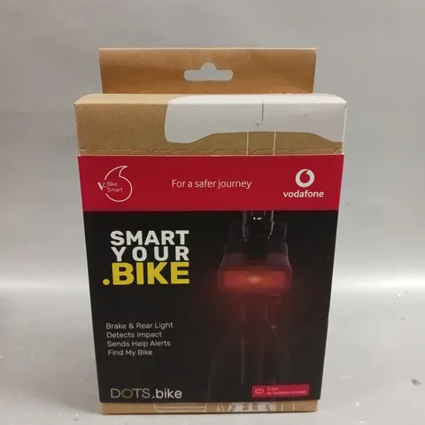 5 X BOXED VODAFONE V-BIKE SMART BRAKE & REAR LIGHT 