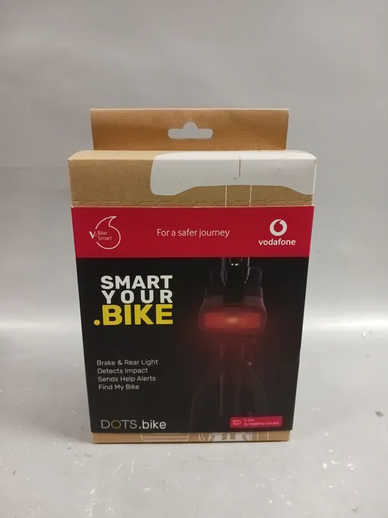 5 X BOXED VODAFONE V-BIKE SMART BRAKE & REAR LIGHT 