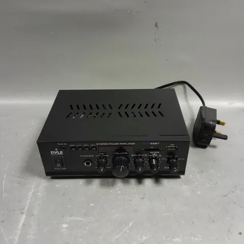 BOXED PYLE PTA22BT WIRELESS BT MINI BLUE SERIES AUDIO AMPLIFIER 