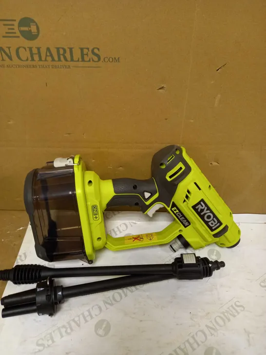 RYOBI EZCLEAN CORDLESS PRESSURE WASHER