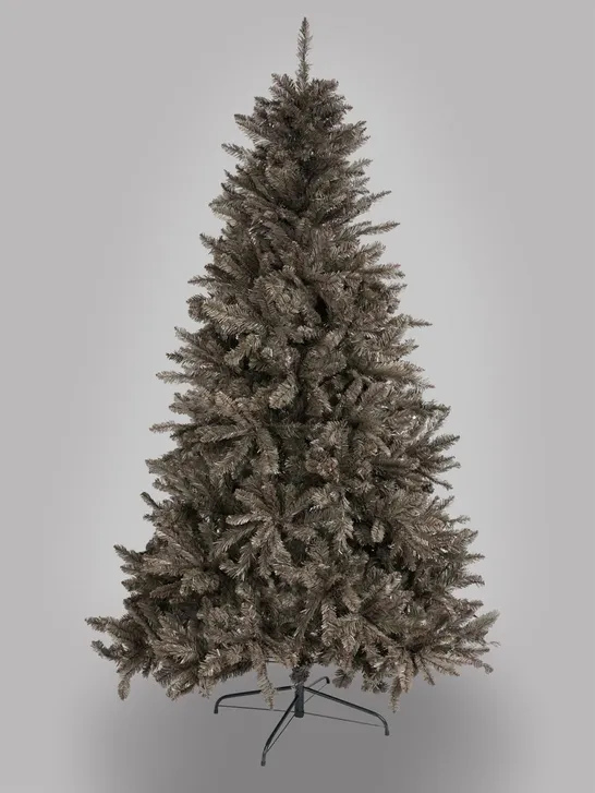 7FT PEWTER GREY TREE - COLLECTION ONLY