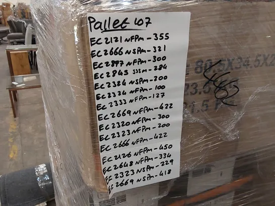 PALLET OF APPROXIMATELY 4462 ASSORTED ELECTRICAL ITEMS/COMPONENTS TO INCLUDE: DOUBLE POLE SWITCHES WITH NEON, 45A SWITCHES ETC