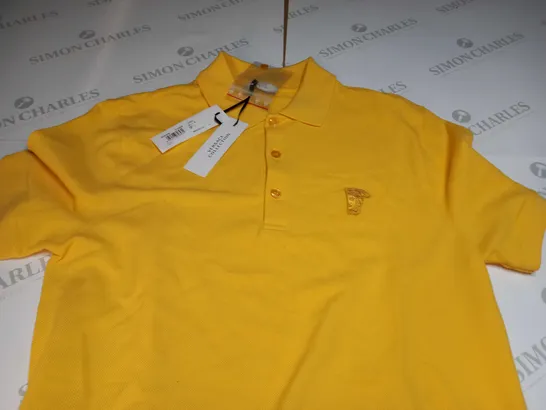 VERSACHE AMBRA POLO IN YELLOW - SMALL