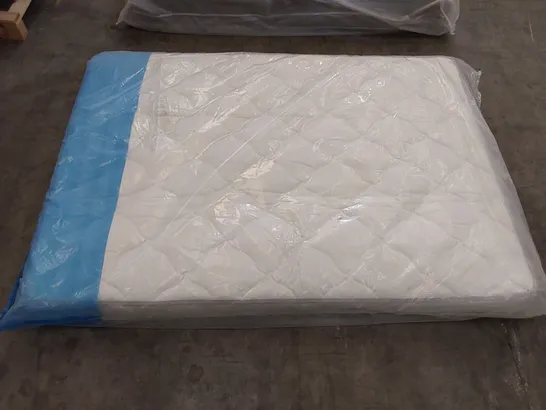 BAGGED DESIGNER DOUBLE 135CM AIRSPRUNG LUXURY QUILTED MEDIUM MATTRESS RRP £229