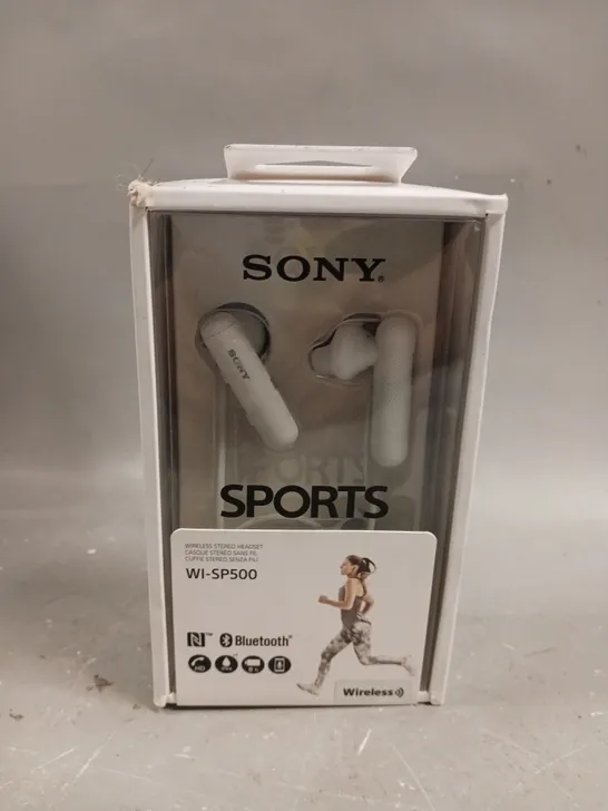 BOXED SONY WI-SP500 SPORTS WIRELESS EARPHONES 