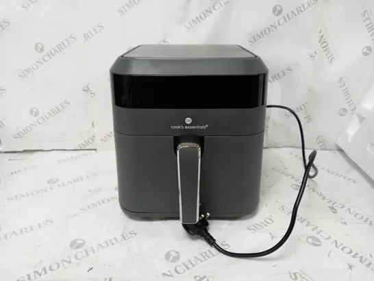 COOK'S ESSENTIALS 5.8L AIR FRYER IN SLATE GREY