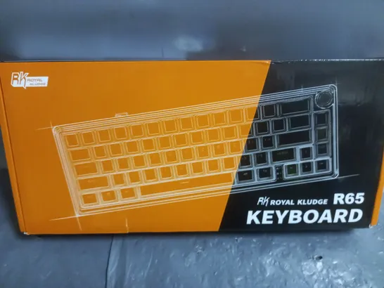 BOXED ROYAL KLUDGE R65 KEYBOARD