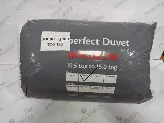 PERFECT DUVET DOUBLE QUILT TOG 13.5 WINTER USE