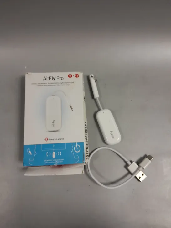 BOXED TWELVE SOUTH AIRFLY PRO BLUETOOTH TRANSMITTER IN WHITE