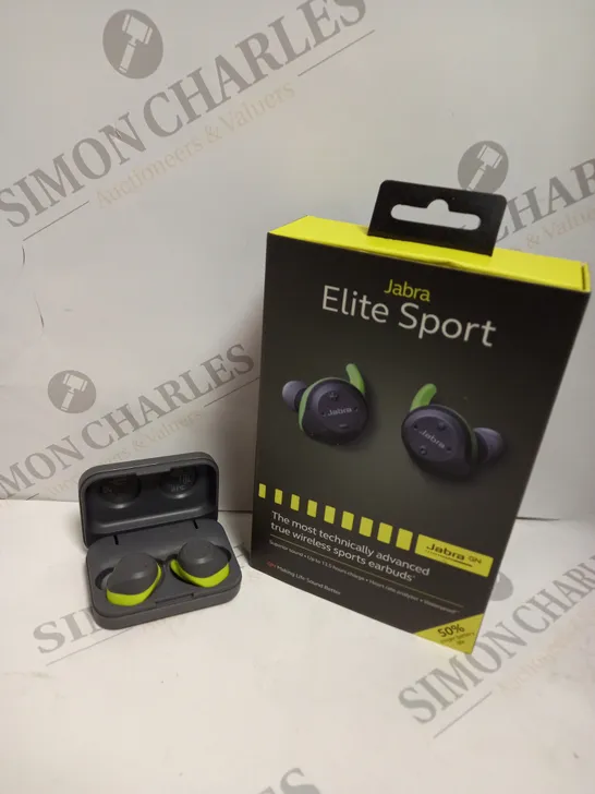 BOXED JABRA ELITE SPORT WIRELESS SPORTS EARPHONES 