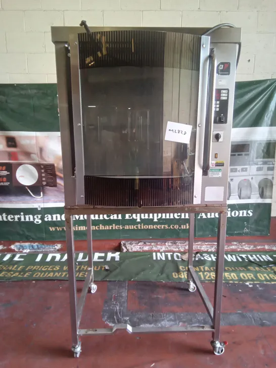 COMMERCIAL BKI SINGLE ROTISSERIE OVEN 