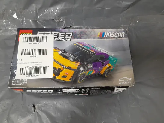 LEGO SPEED CHAMPIONS NASCAR NEXT GEN CHEVROLET CAMARO ZL1 76935 9+