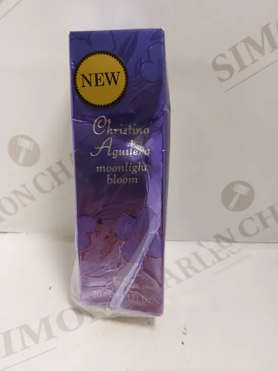 BOXED AND SEALED CHRISTINE AGUILERA MOONLIGHT BLOOM EAU DE PARFUM 30ML