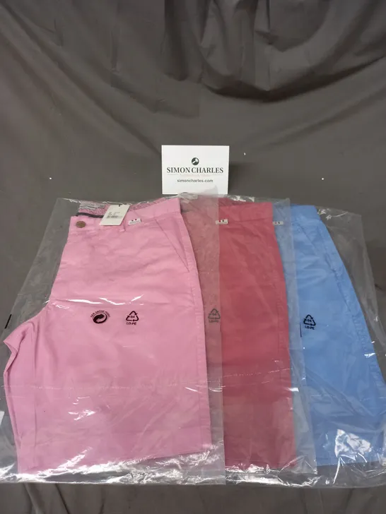 BOX OF APPROX 20 GIORDANO MENS SHORTS IN ASSORTED COLOURS AND SIZES