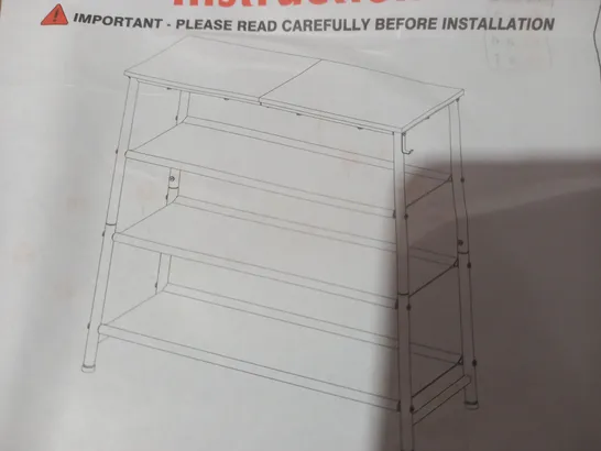 BOXED HOMIDEC SHELFING UNIT 