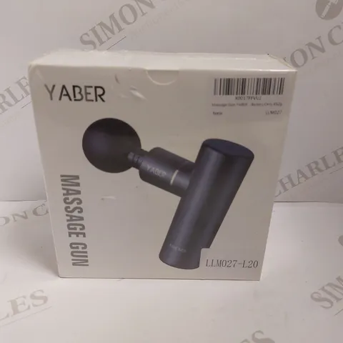 SEALED YABER MASSAGE GUN