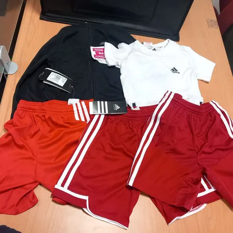 APPROXIMATELY SIX ITEMS OF ASSORTED ADIDAS CHILDREN'S CLOTHING