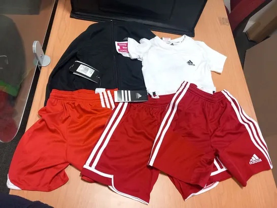 APPROXIMATELY SIX ITEMS OF ASSORTED ADIDAS CHILDREN'S CLOTHING