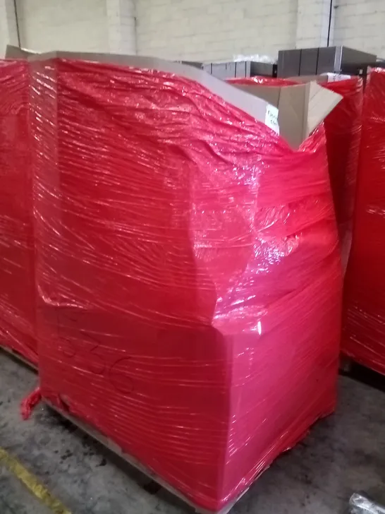 PALLET OF ASSORTED ITEMS INCLUDING STOREMIC TOILET SEAT, TAIYUHOMES VENETIAN BLIND, IMPACT ELECTRIC WATER GUN, SUPER FOOTBALL NET, LAPTOP BAG