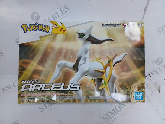 BOXED POKEMON MODEL KIT ARCEUS 