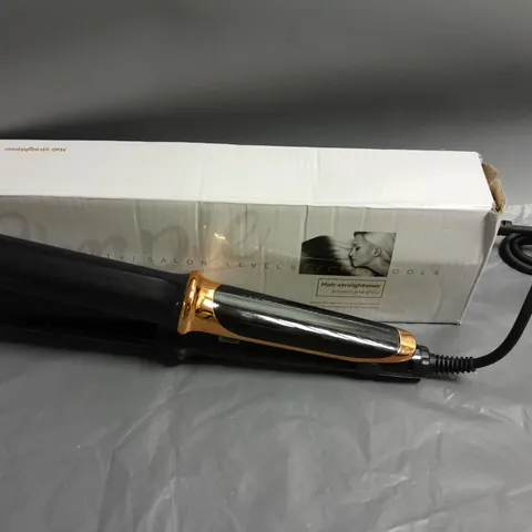 SIMPLE PRO BEAUTY SMOOTH AND SHINY HAIR STRIAGHTENER BLACK/GOLD JX-825