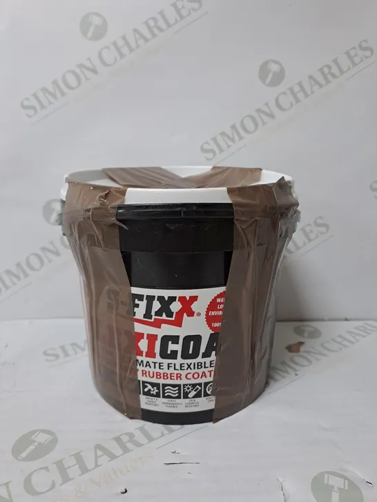 TUB OF APPROX 2KG SFIXX FLEXI COAT LIQUID RUBBER