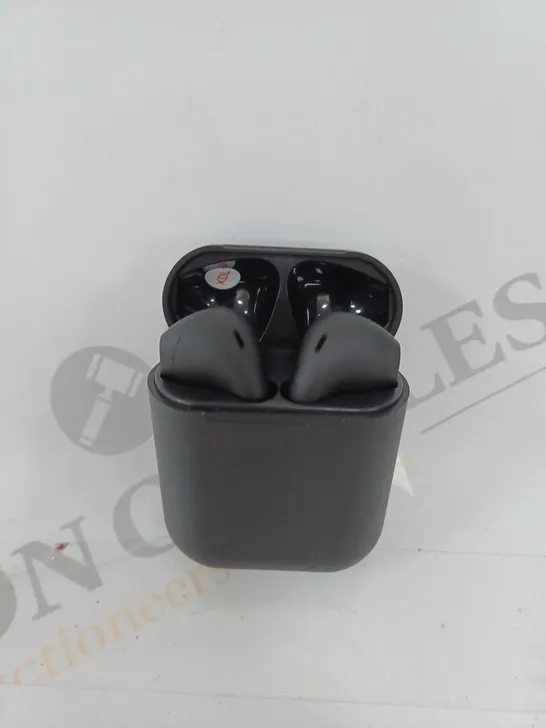 BOXED TWS I12 BLACK WIRELESS EARBUDS